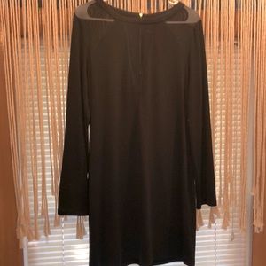 Express dress with shear spots at the top. Worn once. So pretty.